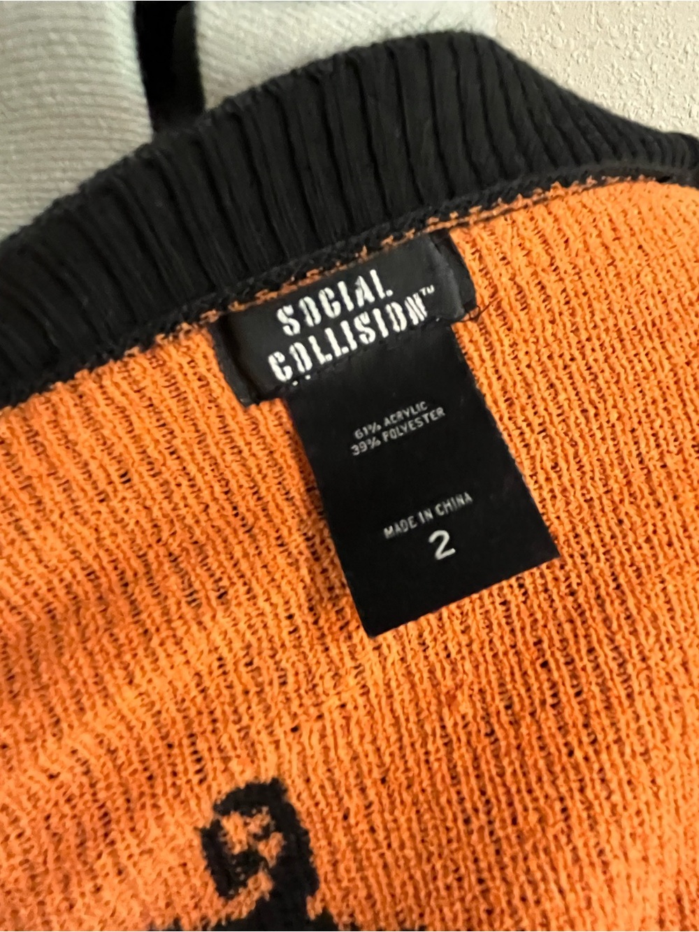 Hot topic Pumpkin Cardigan Sweater - Picture 5 of 5